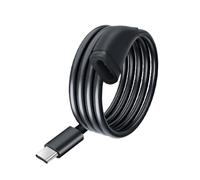 WKabnkn Ricarica portatile per cuffie VRs Ricarica rapida Cavo in PVC Trasferimento di potenza Cavo di alimentazione pronto all'aperto