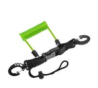 WKabnkn Scubas Diving Cordino a spirale Rilascia Rapidi Heavy Duty Antilost Subacquea Primavera A Spirale Cinghia Della Macchina Fotografica Per La Cinghia Della Macchina Fotografica Luce, Verde