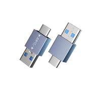 WKabnkn Set di 2 adattatori per la trasmissione dati ad alta velocità da 10 Gbps, tipo C a USB 3.1, convertitore per tastiere on the go, adattatore USB C