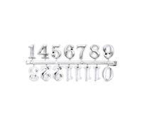 WKabnkn Set di numeri per orologio da parete Numeri Lancette Ricambio Numeri Arabi Numeri Romani Parti di Ricambio Accessori Targa