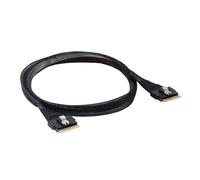 WKabnkn SFF8654 8i 74pin ospite a SFF8654 74Pin SAS4.0 obiettivi cavo connettore maschio 24Gbps cavo di estensione per il trasferimento dati ad alta velocità del server