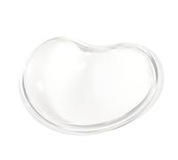 WKabnkn Silicone a forma di cuore Computer Polso Pad Wavys Comfort Gel Computer poggia mano Cuscino Pad Trasparente Resto