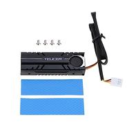WKabnkn SSD Cooler Per M.2 Ventola di Raffreddamento Radiatore di Calore Doppio Lato Dissipatori di Calore PCIE NVMe 2280 Dissipatore di Calore Gpu Dissipatori di Calore Disco Drive Radiatore Con