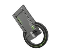 WKabnkn Supporto attraente del telefono del metallo potente per l'automobile con la rotazione e l'accordo globale per i dispositivi da 5 7 pollici contro il supporto del telefono di slittamento