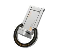 WKabnkn Supporto attraente del telefono del metallo potente per l'automobile con la rotazione e l'accordo globale per i dispositivi da 5 7 pollici contro il supporto del telefono di slittamento