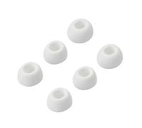 WKabnkn Tappi per auricolari ergonomici lisci e flessibili, design ergonomico, migliora la stabilità del suono, uso prolungato per boccioli, 6 gommini