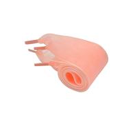 WKAIYUAN 1 paio di stringhe for scarpe in organza da donna lacci con fiocco piatto fiocco con fiocco scarpe di tela scarpe da ginnastica sneakers lacci sportivi(Cantaloup pink,140cm)