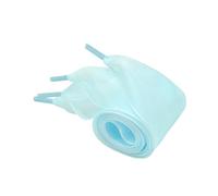 WKAIYUAN 1 paio di stringhe for scarpe in organza da donna lacci con fiocco piatto fiocco con fiocco scarpe di tela scarpe da ginnastica sneakers lacci sportivi(6.0L Red,140cm)