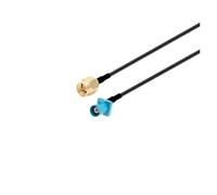 WKAIYUAN 1PC Fakra ZC spina maschio a SMA RG174 cavo adattatore di estensione antenna GPS RF coassiale pigtail for auto veicolo(SMA M to Fakra Z M,1M)