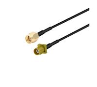 WKAIYUAN 1PC Fakra ZC spina maschio a SMA RG174 cavo adattatore di estensione antenna GPS RF coassiale pigtail for auto veicolo(SMA M to Fakra K M,3M)