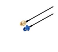 WKAIYUAN 1PC Fakra ZC spina maschio a SMA RG174 cavo adattatore di estensione antenna GPS RF coassiale pigtail for auto veicolo(SMA M to Fakra C M,10CM)