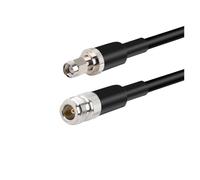 WKAIYUAN Cavo di prolunga coassiale RF LMR400 da 50 Ohm 50-7, adattatore a treccia, 1 pezzo, 1 m, 2 m, 3 m, 10 m, SMA maschio a connettore N(RP SMA M to N F,5M)