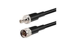 WKAIYUAN Cavo di prolunga coassiale RF LMR400 da 50 Ohm 50-7, adattatore a treccia, 1 pezzo, 1 m, 2 m, 3 m, 10 m, SMA maschio a connettore N(RP SMA F to N M,50CM)