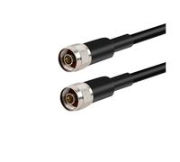 WKAIYUAN Cavo di prolunga coassiale RF LMR400 da 50 Ohm 50-7, adattatore a treccia, 1 pezzo, 1 m, 2 m, 3 m, 10 m, SMA maschio a connettore N(N M to N M,1M)