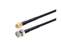 WKAIYUAN Cavo RG58 BNC maschio a spina SMA RG-58 50 Ohm RF Connettore adattatore Jumper Pigtail 0,5 M 1 M 2 M 10 M 20 M(SMA M to BNC M,5M)