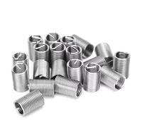 WKAIYUAN Inserti filettati elicoidali in acciaio inossidabile, boccola filettata, manicotto in filo avvolto, set di fissaggio, kit di riparazione filettature(Length 1D,M20x 2.5 (2pcs))
