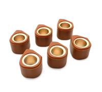 WKAIYUAN Pesi a rulli for variatore Poligonale Scorrevole GY6 125-150cc Performance Racing da 18x14 mm for Motori Scooter ciclomotori 152QMI 157QMJ(14g Polygonal)