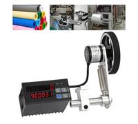 Wkantlaes Display a LED Contatore digitale Rotella elettronico Strumento di misura della lunghezza con encoder, precisione misurazione lunghezza, encoder rotativo contatore contametri