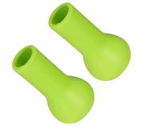 wkao 2 supporti per canna da pesca, 15,5 cm, 15,5 cm, in poliuretano, imbottito, per pesca in mare e in barca, protezione per l'addome e assorbimento degli urti, adatto per la pesca in acque profonde
