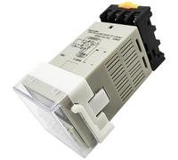 wkao AC220V Ciclismo Timer Dh48S-S, Display a Led Contatore Digitale, Precisione 0.1S, 99 Ore, Include Base, 3.3 X 1.8 X 2 pollici