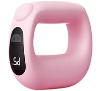 wkao Massaggiatore fasciale portatile riscaldato a forma di O, 5 modalità, mini massaggio vibrante per collo e spalle, ideale per yoga, 14 x 12 x 4 cm