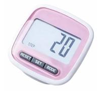 wkao Pedometro per camminare e correre, 1,97 x 1,97 x 2,5 cm, contapassi, traccia calorie e distanza, display grande e controlli a 3 pulsanti