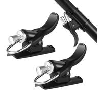 wkao Set di 2 attrezzi da pesca con cannone colorato, supporto per lancio a bobina fissa e fascette per la pesca in spiaggia