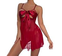 WKAYsIV Completo-Bodystocking-Coniglietta-Reggiseno Lingerie a Rete da Donna Calda Sexy Senza Maniche Sexydonna Hot XXXL Birre Regalo Natale S 7.99