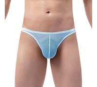 WKAYsIV Costume da Bagno Uomo Slip Biancheria Uomo, Stile retrò, in Cotone, con Elastico, Traspirante, Intima Sportiva Mare XL 0.99