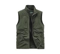WKAYsIV Gilet Uomo Country da Abito Giacca Panciotto Floral Jacquard con Scollo A V Doppiopetto Slim Fit Elegante Vestito per L'Ufficio O Matrimonio Caccia 4XL 21.99