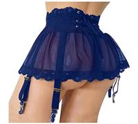 WKAYsIV Lingerie-Scolaretta-Trasparente-Studentessa-Confortevole Donna Sexy Camicia da Notte in Pizzo Mini Abito Lingerie Sexydonna Hot Giochi di Ruolo Regalo Teenager Femmina M 7.99