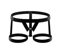 WKAYsIV Slip Bagno Uomo Tanga Sexy Hot Perizoma Pelle Gay String Aperto Mutande Maschile Bikini a Vita Bassa T-Back Mankini Party Costume Alta Donna M 3.99