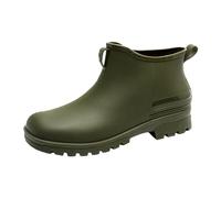 WKAYsIV Stivali Alti Senza Tacco Uomo Scarponi Neri da con Zip Laterale Stivaletti Trekking All'aperto Estivi Donna 5 Cm 38 18.99