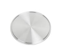 WKEWANG 3/4" 1“ 2” 3“ 4” 6" Tri Clamp SS304 316L Acciaio Inossidabile Sanitario Tri-Clamp Tappo terminale cieco Ghiera for Vino Fatto in casa OD 25,4-183 mm(Ferrule 167mm T8,SS304)