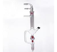 WKEWANG Dispositivo di riflusso/purificazione del Micro solvente, Giunto 14/20, Still, RIFLUSSO del SOLVENTE, MICROSCALA, Vetro borosilicato, S43