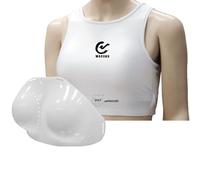 WKF Karate Competition Approved Wacoku - Protezione toracica da donna, taglia M