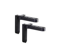 WKFBIFLY 2 pz/set 3D Girevole Regolabile In Lega di Zinco Mondo Nascosto Invisibile Cerniere Della Porta for La Cucina Ferramenta for Mobili for La Casa(Black)