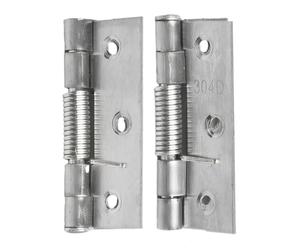 WKFBIFLY Cerniera for porta a molla con chiusura automatica da 2 pezzi in acciaio inossidabile for armadi più vicini hardware for mobili a rimbalzo automatico(4inch)