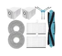 WKFBIFLY Compatibile con Cecotec Conga AI Spin Revolution Ultra Power 9590/9990 10090 9 pezzi spazzola filtro panno mocio sacchetto polvere pezzi di ricambio