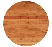 WKIEQACO Piano del tavolo Ø70x2.5 cm rotondo in legno massello AcaciaAccessori Tavola Top