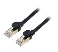 WKJS010501 Patch cord F/UTP 7 Line Cu PVC nero 5 m 28AWG BASEUS