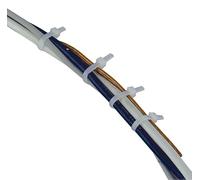 WKK Fascette stringicavo 4.8x300 in poliammide naturale 6.6 Contenuto: 100 pezzi