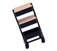 Wkldjf 1/12 Scala Dollhouses Miniature Pushcart Mobili Fingere Gioco Casa di Bambole Trolley Modello per Mobili in Legno