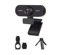 Wkldjf 1 set di webcam desktop 1080P / 2K / 4K video con supporto flessibile e copertura per la privacy per videochiamate e streaming Webcam supporto regolabile