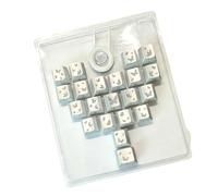 Wkldjf 21 copritasti a forma di cuore a forma di farfalla, altezza originale, migliora il comfort e la durata nella digitazione keycap compatibili