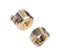 Wkldjf Aggiorna gli assi anteriori in ottone Componente Coppa sterzo per migliorare la stabilità in scala 1/30 Rock Crawling Precisione parti di controllo dello sterzo