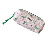 Wkldjf Astuccio per penne, grande capacità, 19 x 8,6 x 7,6 cm, astuccio con cerniera, grande scomparto per donne, studenti, ufficio, scuola, rosa, 7.8x3.51in