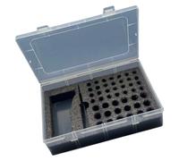 Wkldjf Custodia per batteria di alta qualità con divisori esatti per piccole celle AA e contenitore per batteria con coperchio stretto