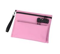 Wkldjf Doppio gancio per codice di accesso contro furto con scasso borsa per notebook cifrata per sicurezza del computer Dimensioni 29 x 22 x 25,4 cm uso professionale a prova di strappo, Rosso