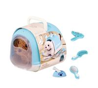 Wkldjf Elettronico Peluche Pet Toy Peluche Animale Robotico Cane Conigli per Bambino Early Learning Gioco di Ruolo Allevare un animale